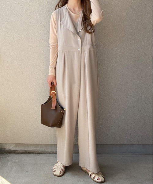 「FILLOU」 オールインワン MEDIUM グレイッシュベージュ レディース_画像7