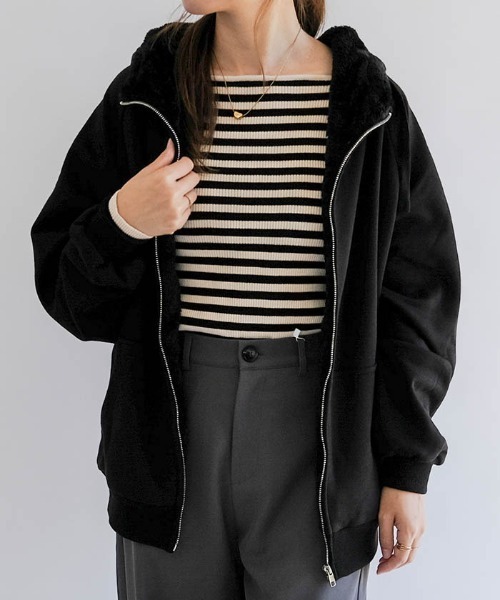 パーカー 極暖裏ボアパーカー レディース : ZOZOTOWN Yahoo!店 - 通販