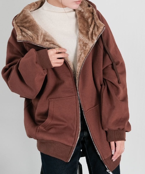 パーカー 極暖裏ボアパーカー レディース : ZOZOTOWN Yahoo!店 - 通販