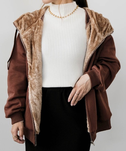 パーカー 極暖裏ボアパーカー レディース : ZOZOTOWN Yahoo!店 - 通販