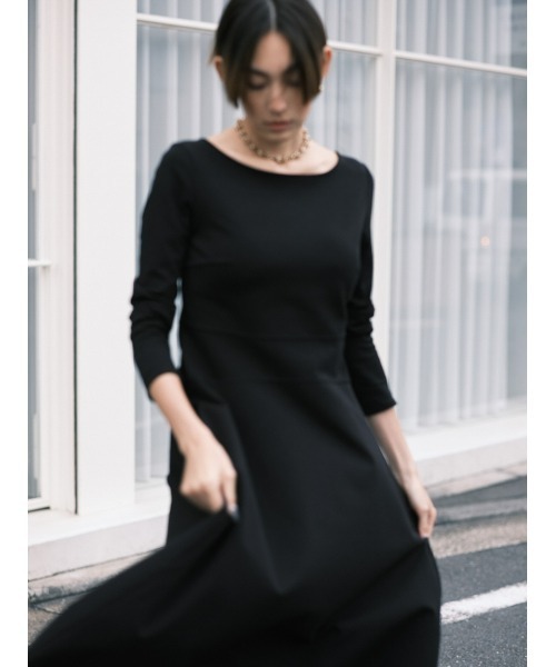 「styling/」 長袖ワンピース 0 グレー レディース_画像6