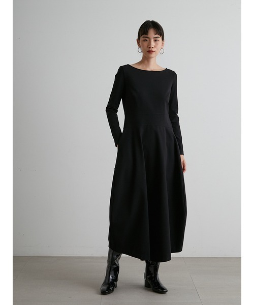 「styling/」 長袖ワンピース 0 グレー レディース_画像7