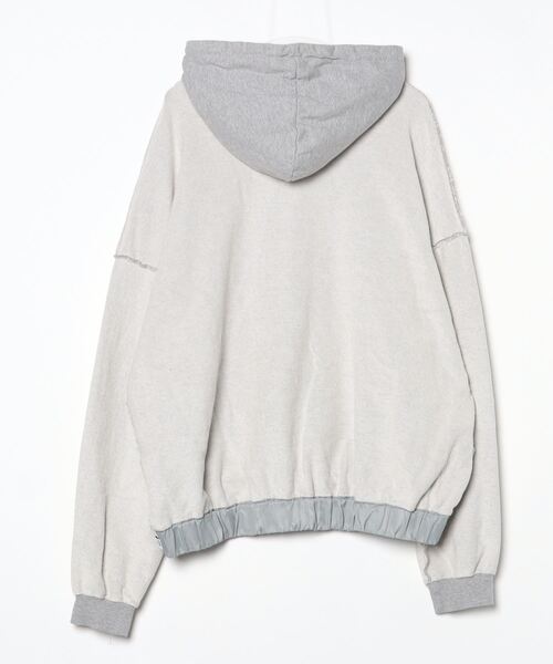 「OY」 プルオーバーパーカー 2 グレー メンズ_画像2