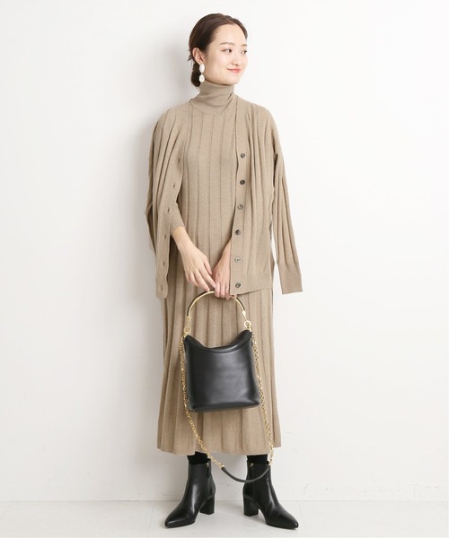 VERMEIL par iena（ヴェルメイユパーイエナ） コンビワンピース FREE