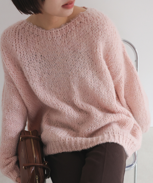【今週で終了】トリコットジーンマルク SLOBE別注 PO KNIT スローブ イエナ SLOBE IENA 《追加2予約》TRICOTS JEAN MARC