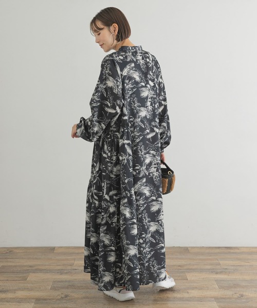 「F by ROSSO」 長袖ワンピース 36 ブルー系その他 レディース_画像7