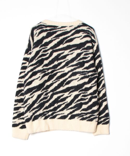 「X-girl」 長袖ニット ONE SIZE ホワイト レディース_画像2