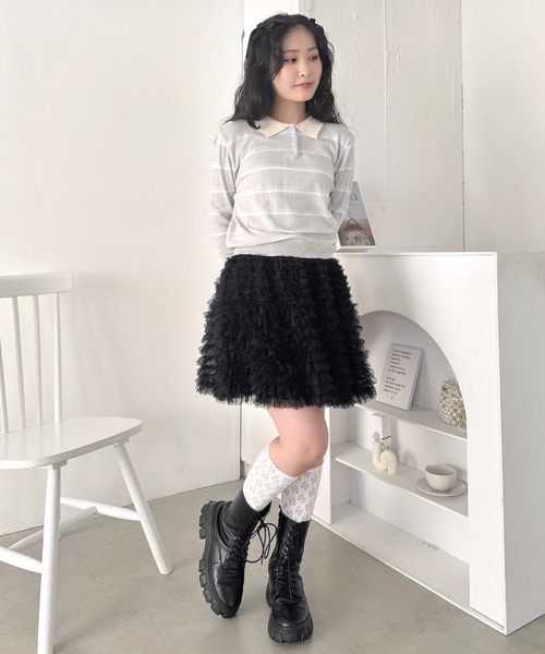 Loueme スカート スワンチュールミニスカート : ZOZOTOWN Yahoo!店