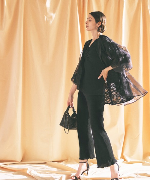 「RUIRUE BOUTIQUE」 ブルゾン M ベージュ レディース_画像3