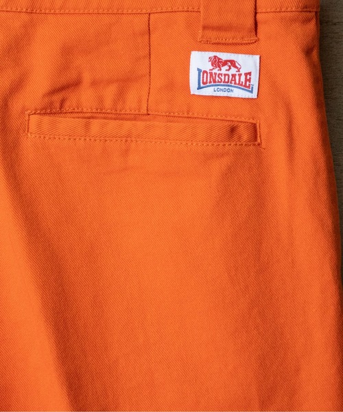「LONSDALE」 チノパンツ MEDIUM レッド メンズ_画像5