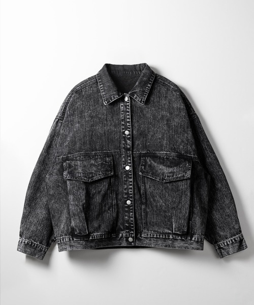 me+em select（ミームセレクト） デニムジャケット 1 ブラック