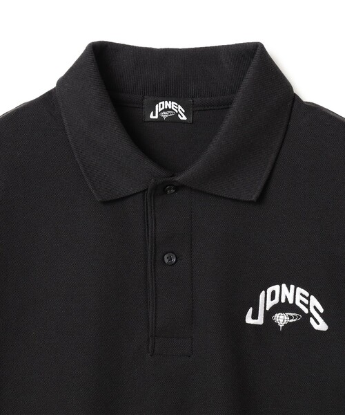 「BEAMS GOLF」 半袖ポロシャツ「JONESコラボ」 X-LARGE ブラック メンズ_画像4