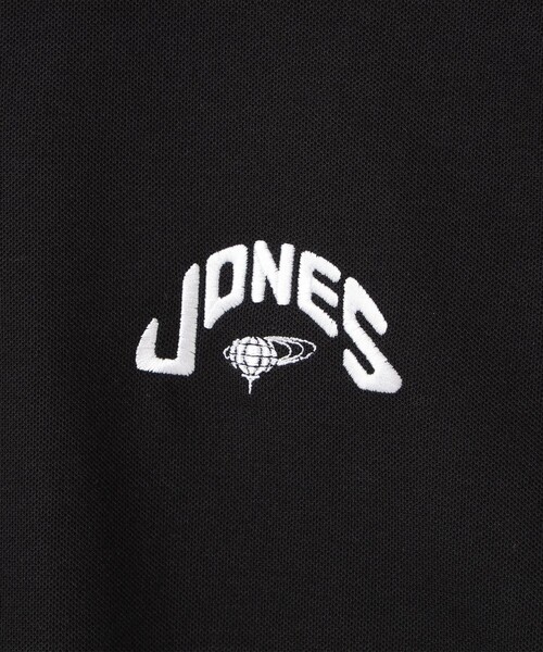 「BEAMS GOLF」 半袖ポロシャツ「JONESコラボ」 X-LARGE ブラック メンズ_画像5