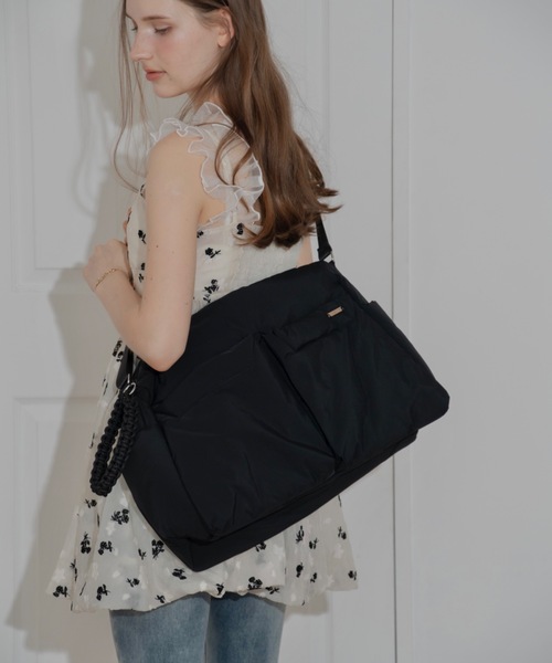 JUMELLE ショルダーバッグ　ブラック JUMELLE（ジュメロ） ショルダーストラップ ショルダーバッグ バッグ