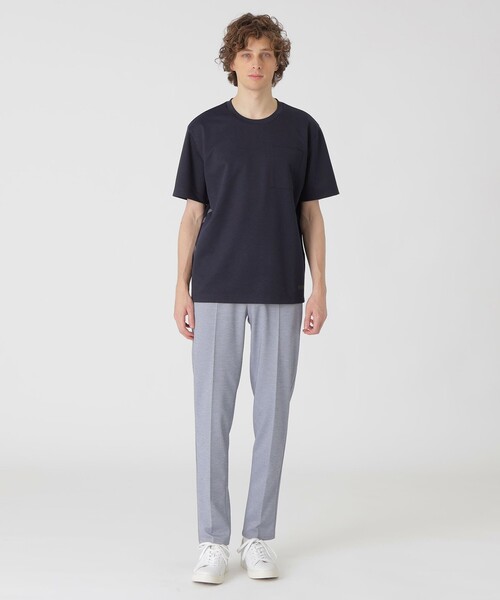 パンツ CARREMANハニカムジャージートラウザーズ メンズの画像