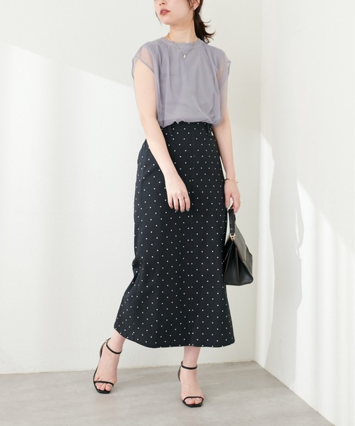 「natural couture」 タイトスカート FREE ブラック レディース_画像6