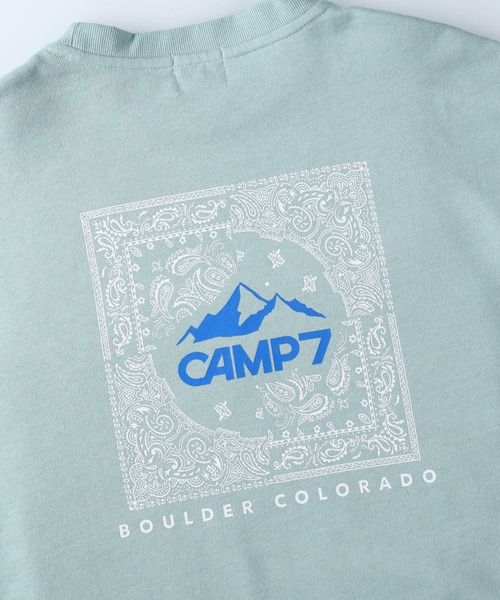 「CAMP7」 スウェットカットソー L キナリ レディース_画像3
