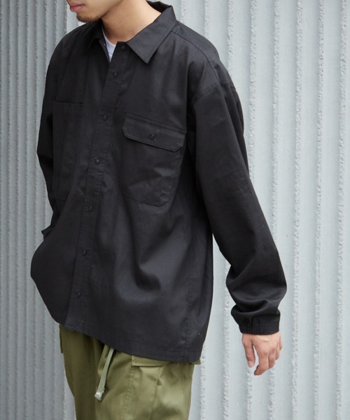 「Franklin Climbing」 長袖シャツ MEDIUM ブラック レディース_画像2