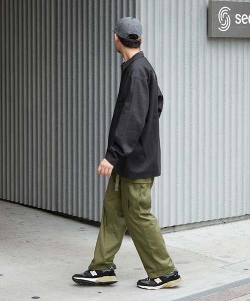 「Franklin Climbing」 長袖シャツ MEDIUM ブラック レディース_画像8