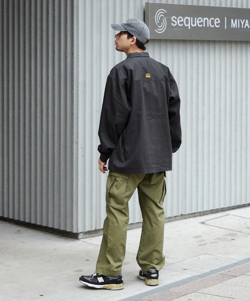 「Franklin Climbing」 長袖シャツ MEDIUM ブラック レディース_画像9