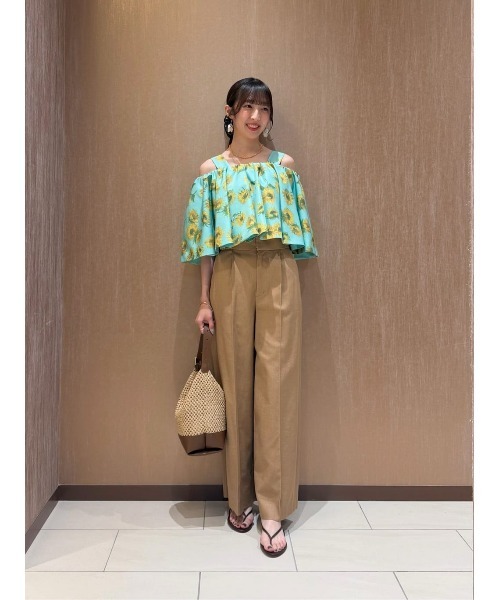 LOULOU WILLOUGHBY（ルルウィルビー） ブラウス シャツ WEB 一部店舗