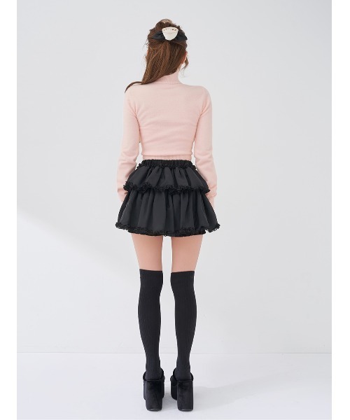 ダーリッチ　ハイネックシャギーニットトップス Darich（ダーリッチ） ニット セーター ハイネックシャギーニット