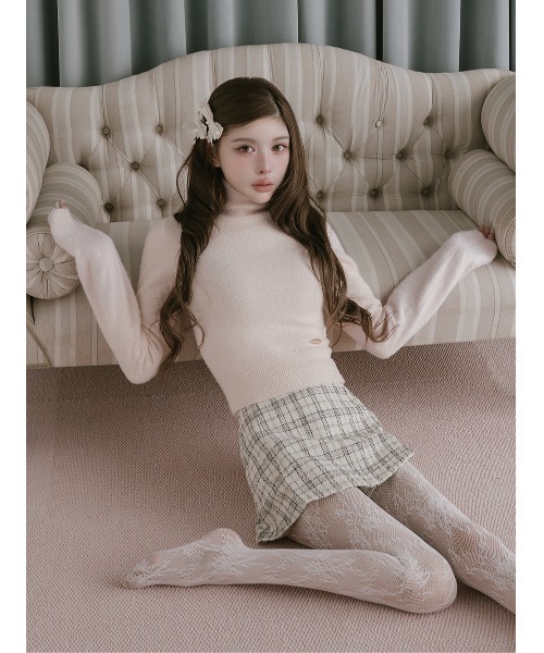 UnderCover デストロイニットパッチ パンツ 魔女期 size S Darich（ダーリッチ） ニット セーター ハイネックシャギーニット