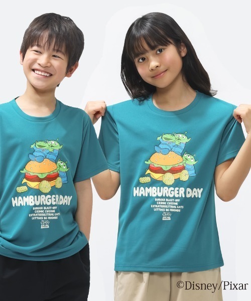 Disney（ディズニー） tシャツ ICOOL 遮熱UV グラフィックTシャツ トイ