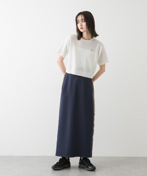 「SENSE OF PLACE by URBAN RESEARCH」 半袖ニット ONE オフホワイト レディース_画像6
