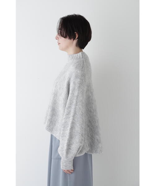 「human woman」 長袖ニット MEDIUM ベージュ レディース_画像7