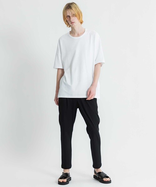 「ATTACHMENT」 半袖Tシャツ 1 ブラック メンズ_画像2