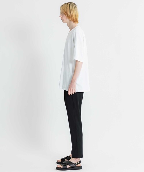 「ATTACHMENT」 半袖Tシャツ 1 ブラック メンズ_画像4