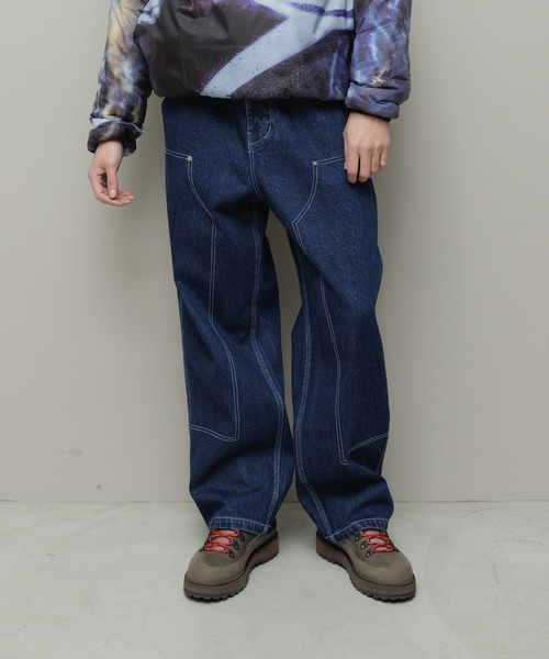 bal（バル） ジーンズ DENIM FAUX STITCH CARPENTER PANT メンズ