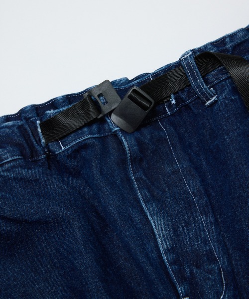 bal（バル） ワイドパンツ ジーンズ DENIM FAUX STITCH CARPENTER PANT