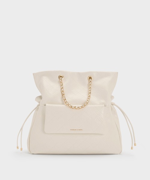 CHARLES & KEITH(チャールズ&キース) トートバッグ Duo ドゥオ CHARLES & KEITH(チャールズ&キース) トートバッグ Duo ドゥオ