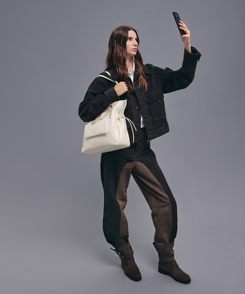 CHARLES ＆ KEITH（チャールズ&キース） トートバッグ Duo ドゥオ