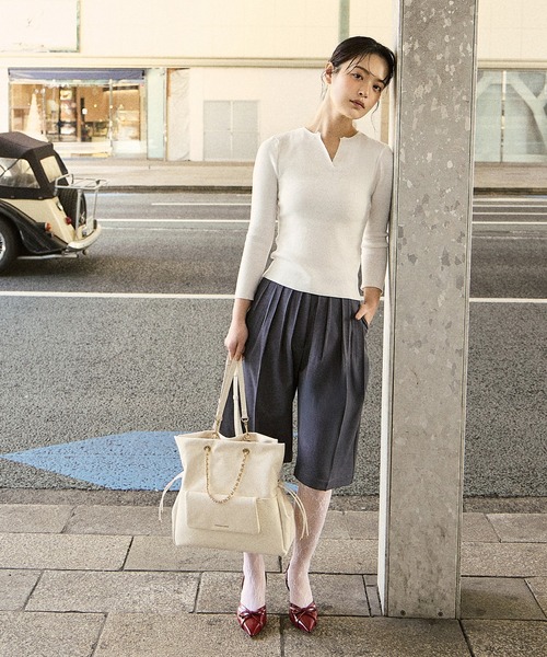 CHARLES ＆ KEITH（チャールズ&キース） トートバッグ Duo ドゥオ