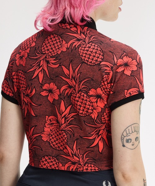 FRED PERRY（フレッドペリー） ポロシャツ ポロ Amy Winehouse Printed