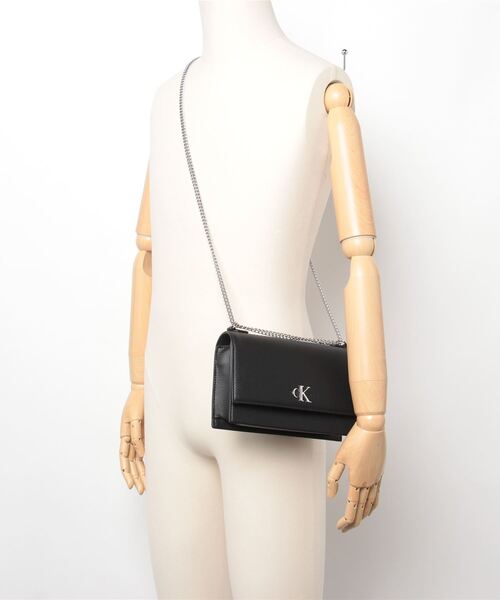 「Calvin Klein」 ショルダーバッグ FREE ブラック レディースの画像