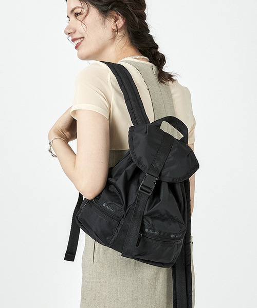 「LeSportsac」 リュック FREE ブラック レディース