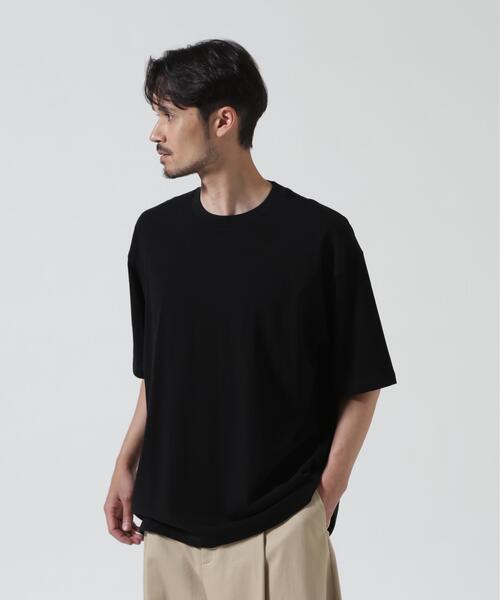 Tシャツ(半袖+袖なし) aton A-C-Z｣ 2トーン ピグメント Tシャツ 半袖