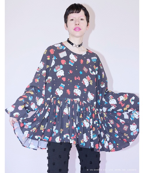 新品hello kittyxlittle sunny bite dress Little sunny bite（リトルサニーバイト） ドレス 「Little sunny bite