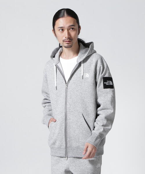 「THE NORTH FACE」 ジップアップパーカー MEDIUM グレー メンズの画像