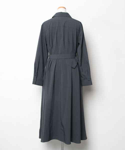 「ROPE' PICNIC」 長袖ワンピース 40 チャコールグレー レディース_画像2