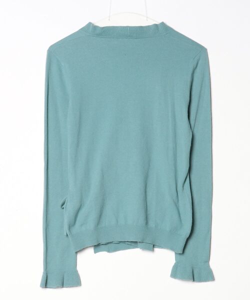「MARELLA」 ニットカーディガン M ブルー レディース_画像2