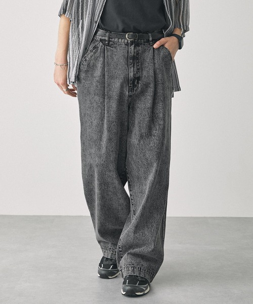 EMMA CLOTHES（エマクローズ） デニムパンツ M チャコール メンズ