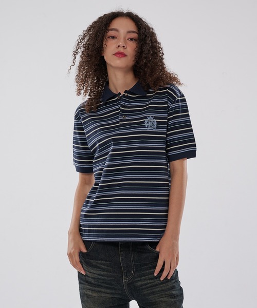 WISH FOR EVER（ウィッシュフォーエバー） ポロシャツ GAME LOGO POLO