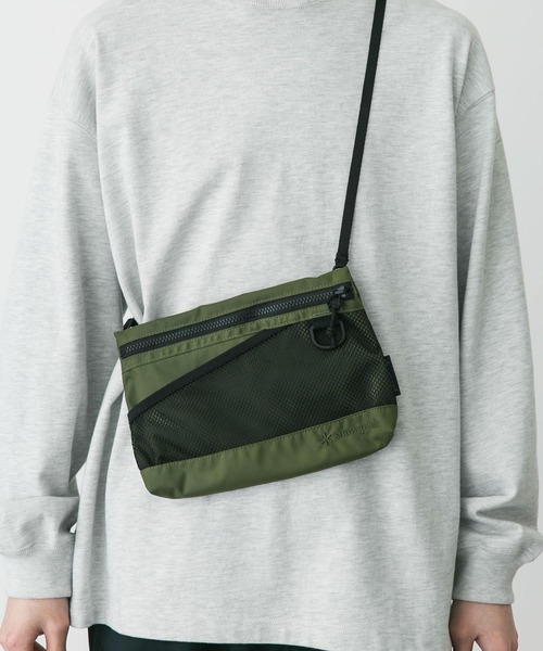 snow peak（スノーピーク） ショルダーバッグ ONE グレー メンズ