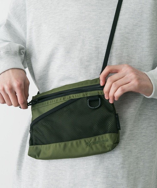 snow peak（スノーピーク） ショルダーバッグ ONE グレー メンズ