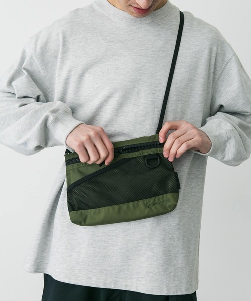 snow peak（スノーピーク） ショルダーバッグ ONE グレー メンズ